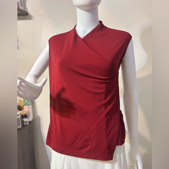 Vintage DKNY Layered Wrap-Effect Top - Picture 6 of 9